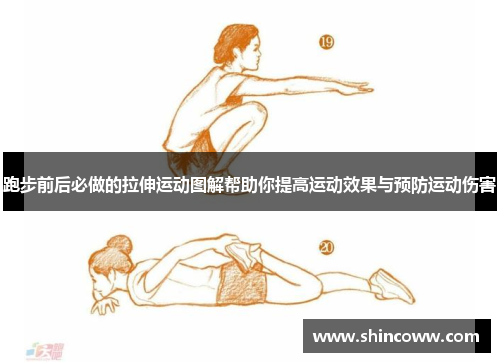 跑步前后必做的拉伸运动图解帮助你提高运动效果与预防运动伤害
